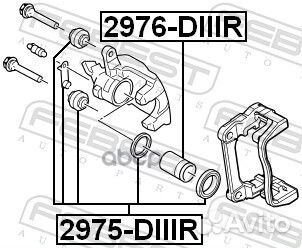 2975diiir рем.к-т диск.торм. зад Land Rover Di