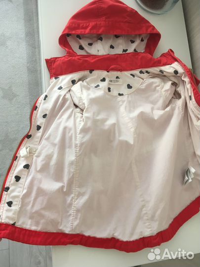 Куртка для девочки 4-5 лет HM, хлопок 100