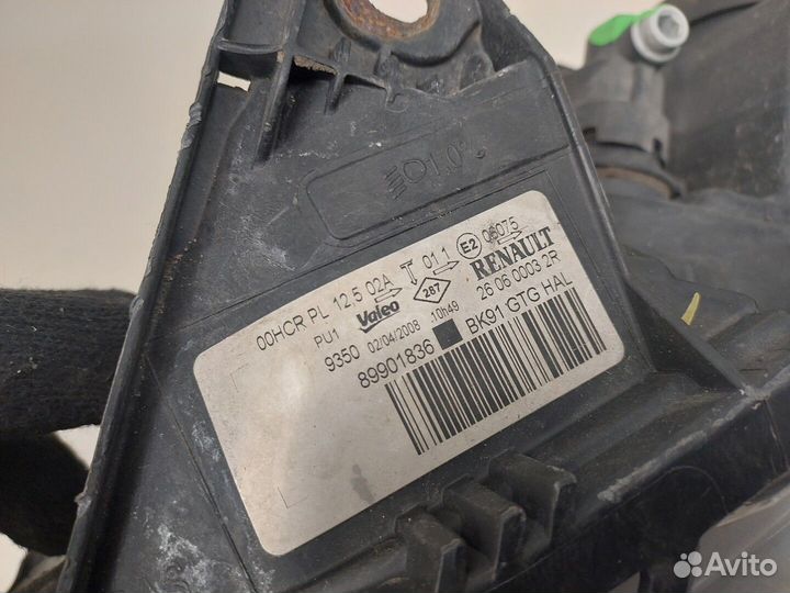 Фара (передняя) Renault Laguna 3 2009, 2007