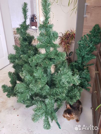 Ель искусственная новая пвх 120см