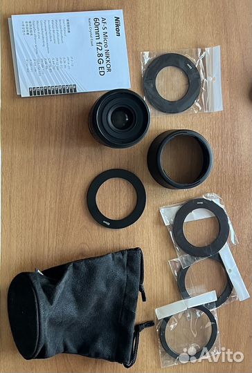 Макрообъектив nikon