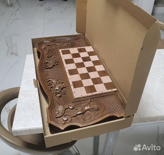 Нарды Шахматы Шашки деревянные