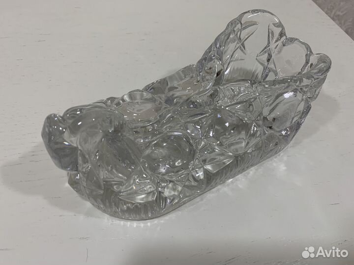 Хрустальная пепельница СССР