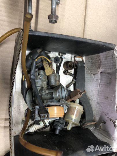 Запчасти на скутер suzuki sepia zz 50