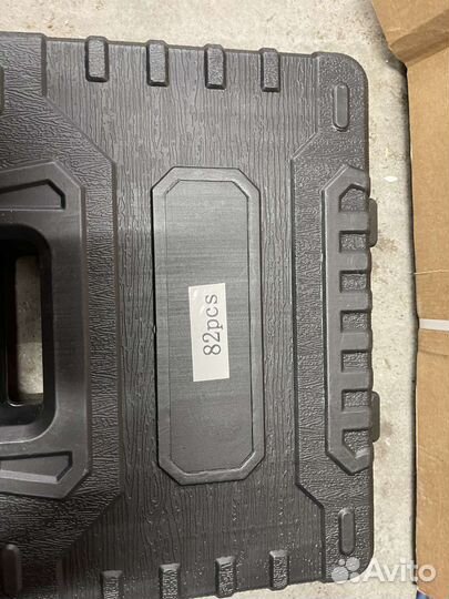 Набор инструментов 82 предмета черный