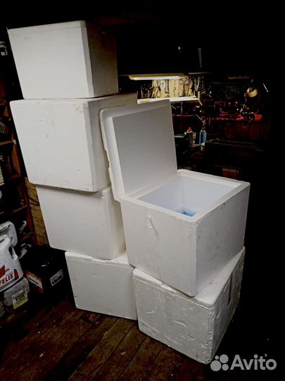 Термоконтейнер термобокс с аккумуляторами холода