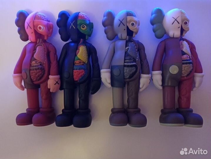 Фигурки Kaws Кавс Анатомия