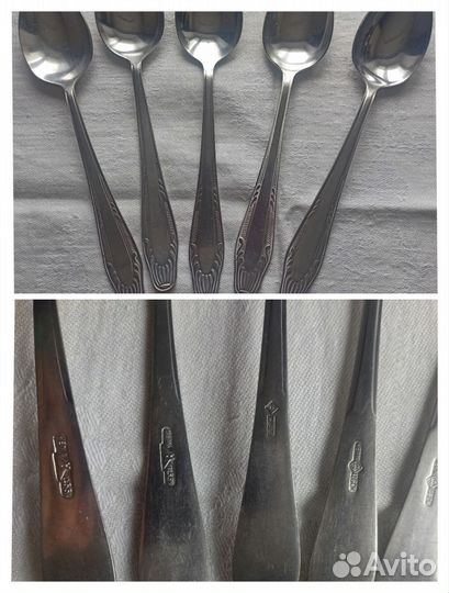 Ложки столовые СССР нержавейка