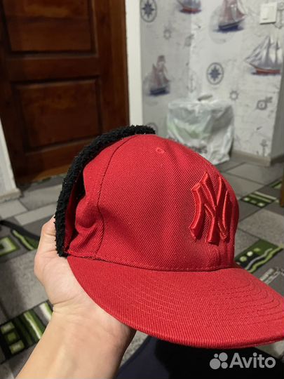 Кепка new era ушанка