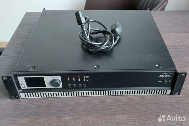 Четырехканальный усилитель мощности audac SMQ350