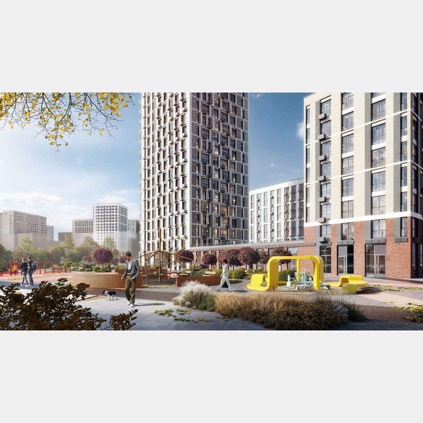 2-к. квартира, 47,4 м², 10/20 эт.