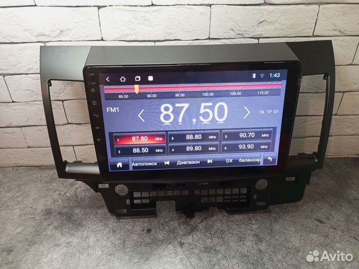 Магнитола Mitsubishi Lancer X на андроид IPS