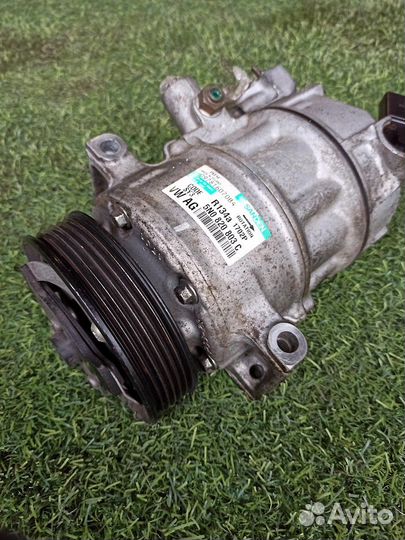 Компрессор кондиционера Фольксваген Гольф