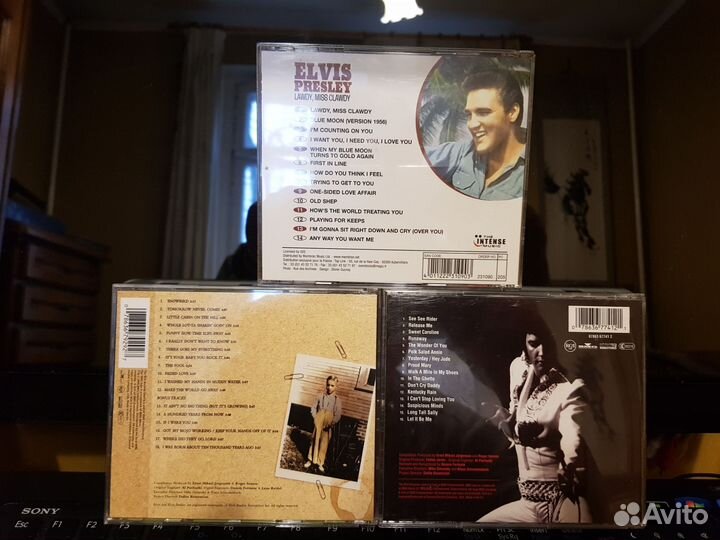 Elvis Prestley, Европейские ранние CD издания