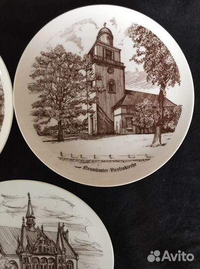 Настенные тарелки Ноймюнстер Германия
