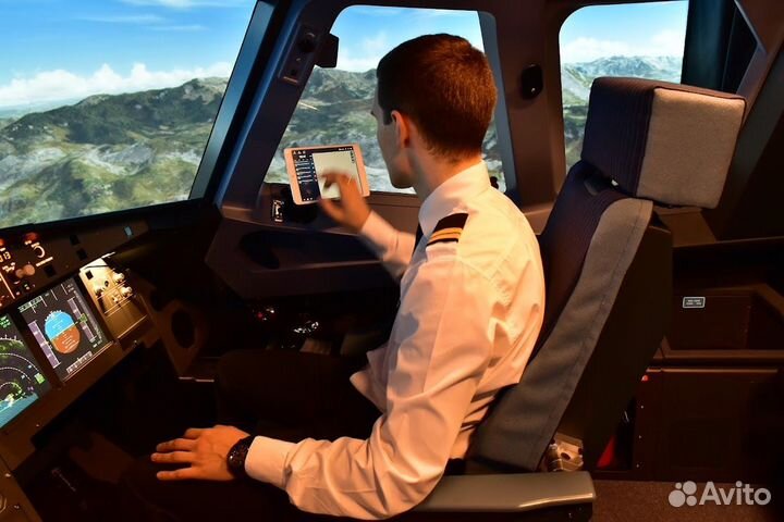 Полёт на авиатренажёре