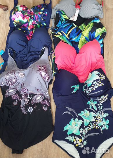 Купальник сплошной новый р-р 48-60