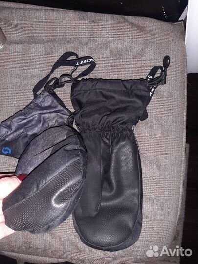 Рукавицы горнолыжные детские на 6-8 лет