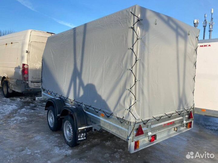 Прицеп легковой 2-х осный для стройматериалов мзса