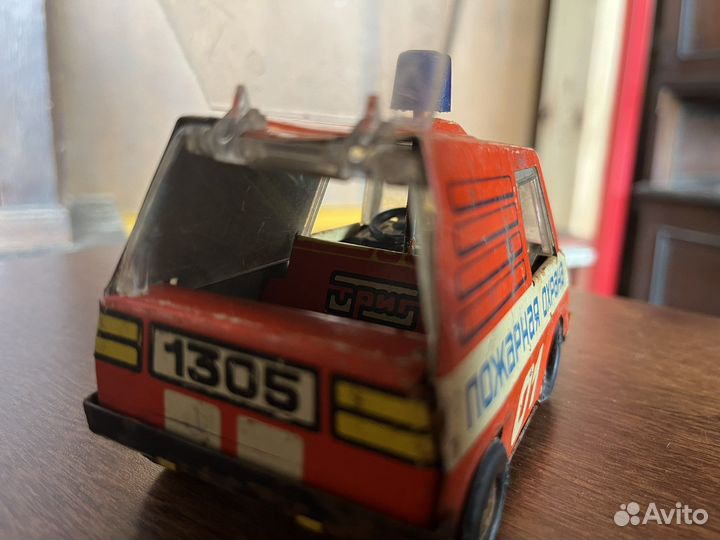 Машинка пожарная охрана СССР