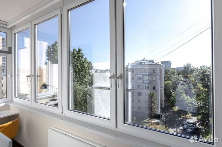 Стеклопакет двукамерный от завода