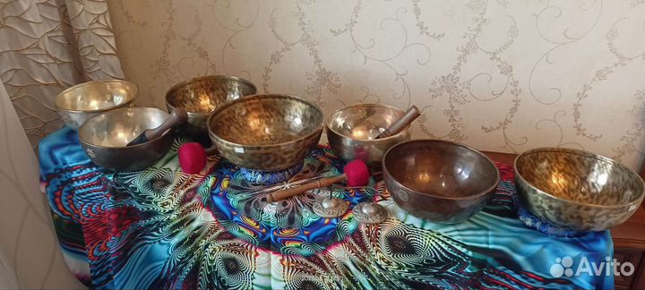 Поющие Тибетские чаши комплект