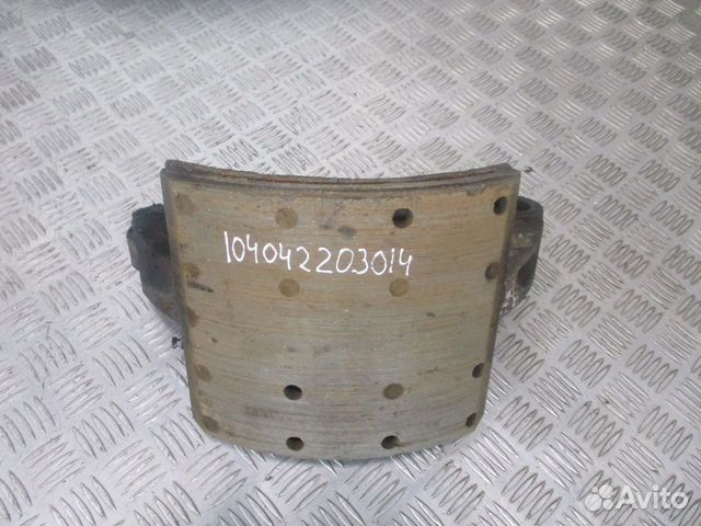 Колодка тормозная передняя барабанный тормоз Scani