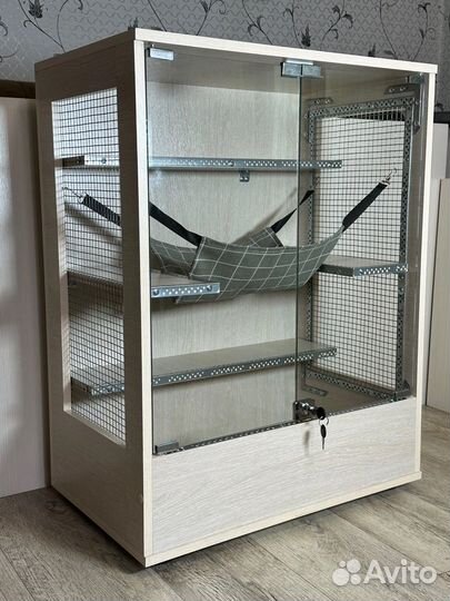 Новая витрина для шиншилл (доставка)