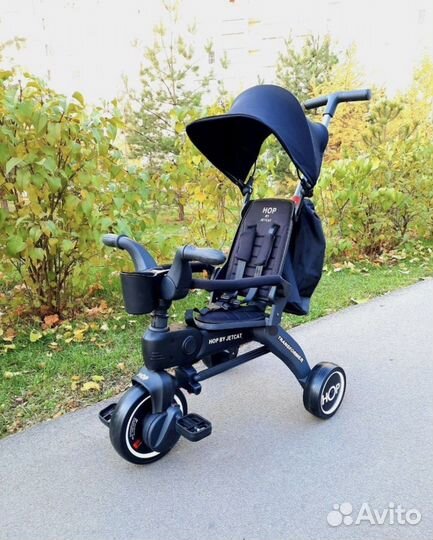 Детский трехколесный велосипед складной