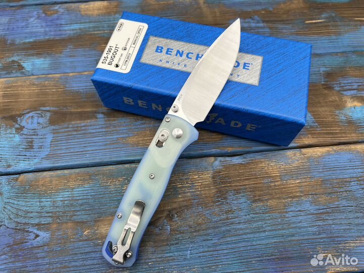 Нож складной Benchmade 535 Bugout Nefrite Limited