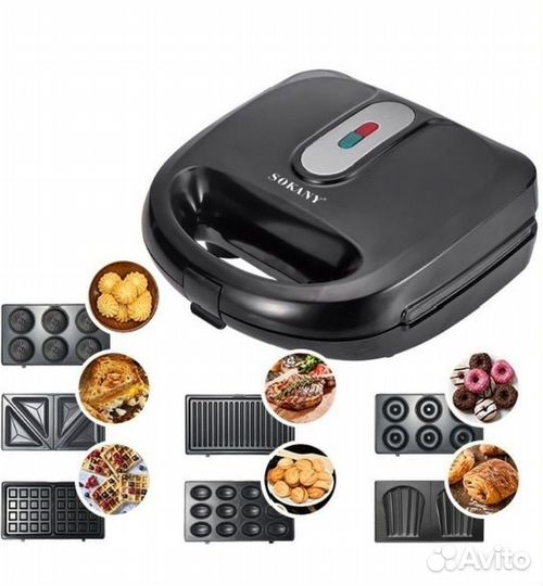 Вафельница 7в1