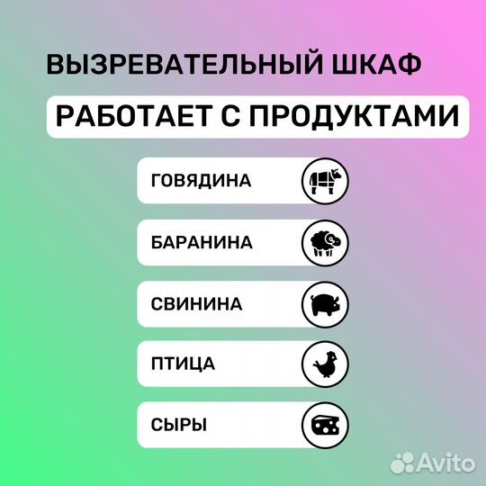 Вызревательный шкаф meatage LUX SN-75