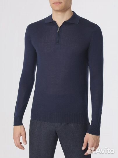 Поло из тенселя и шерсти Cudgi