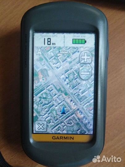 Растровая топография Garmin