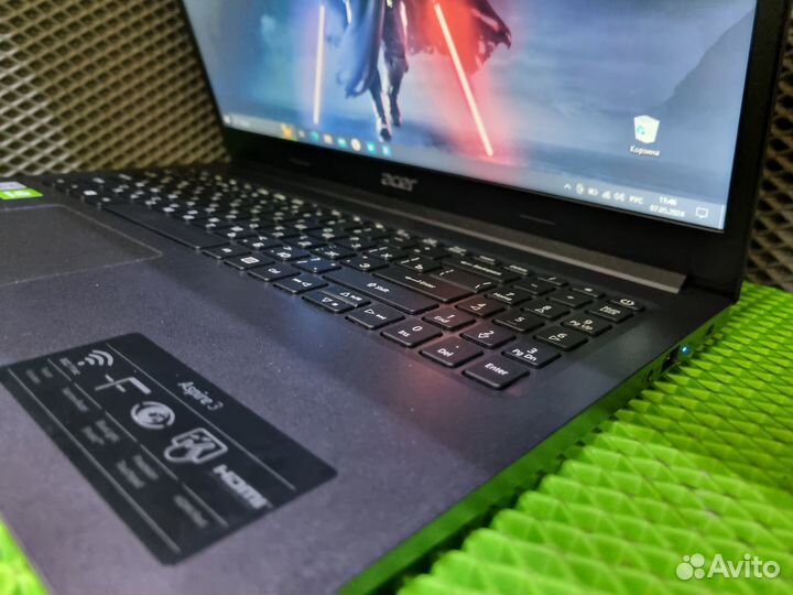 Игровой Ноутбук Acer i3-10*/8Gb/SSD/MX 330 2Gb