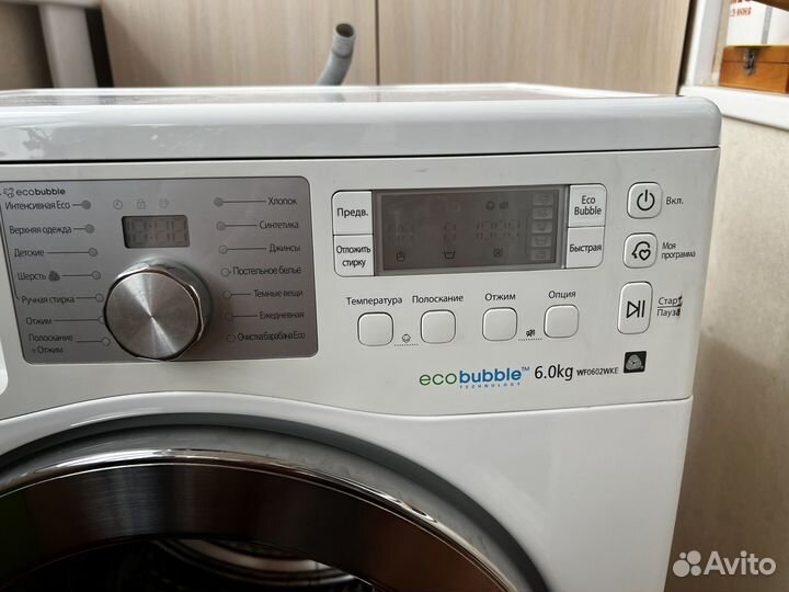 Стиральная машина samsung ecobubble wf0602 запчаст