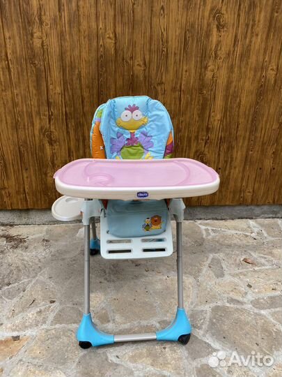 Стульчик для кормления chicco polly