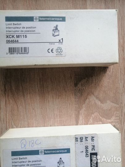 Концевые выкл. XCK M115, XCK M102. Концевик