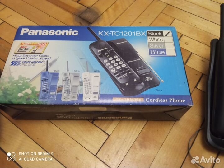 Стационарный телефон panasonic трубка
