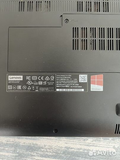 Ноутбук lenovo ideapad 310-15ISK