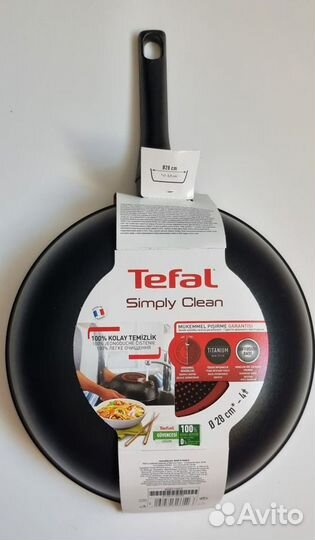 Сковорода Тефаль Tefal Wok 28см Оригинал