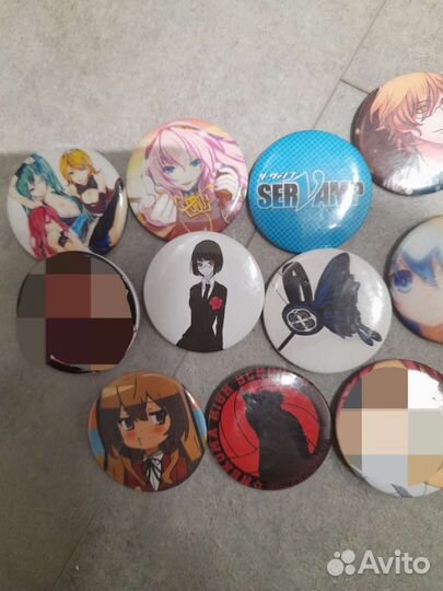 Аниме значки