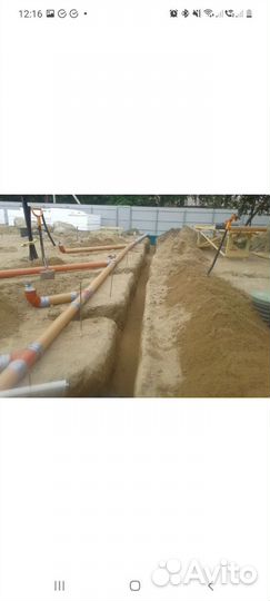 Канализация в частном доме по грунту