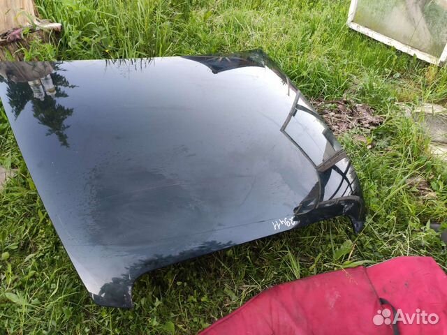 Капот Audi A6C6 / капот Ауди а6с6 черный