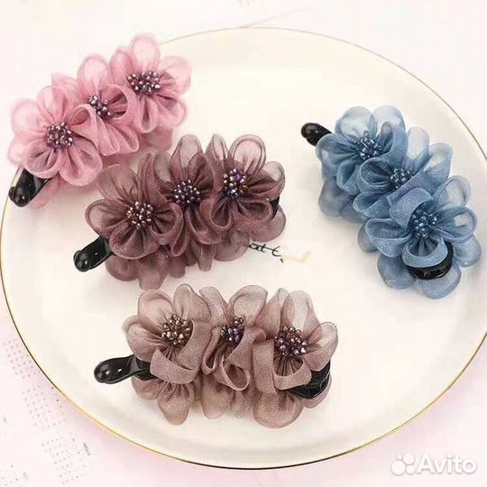 Заколка банан для волос