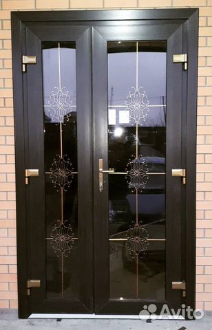 Пластиковая дверь 120х210 172