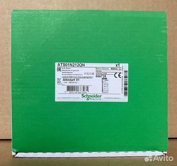 Устройство плавного пуска ATS01N212QN