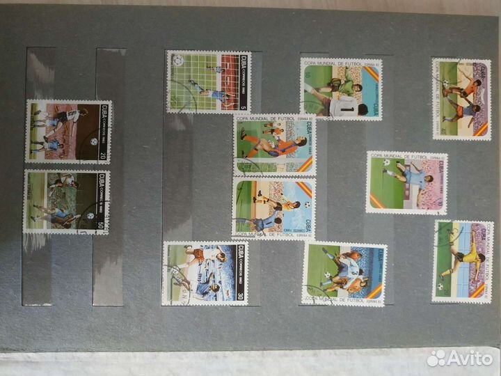 Почтовые марки СССР спорт