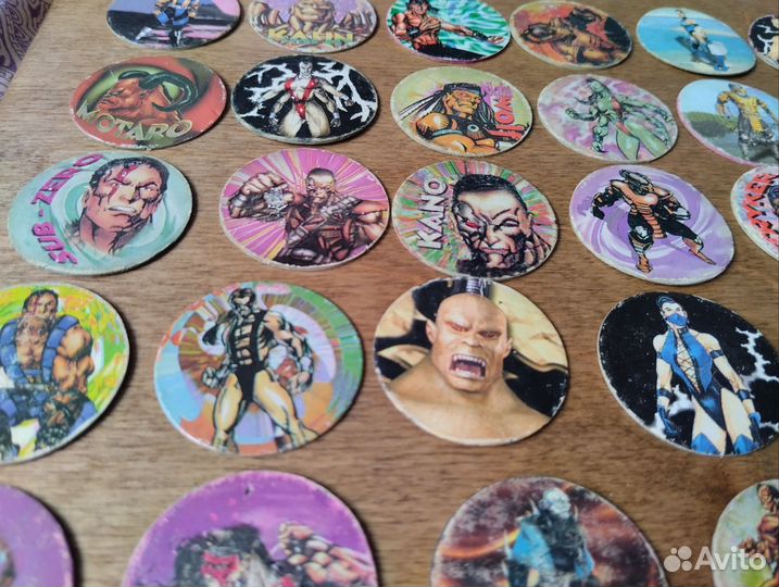 Фишки Мортал комбат 57штук