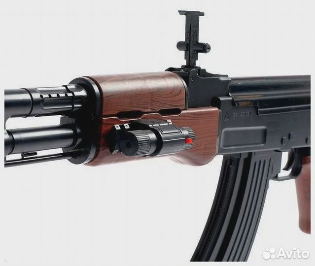 Детский автомат Калашникова ак-47лазерный прицелом
